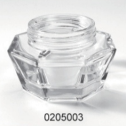 Clear Glass Food Jar - 0205003