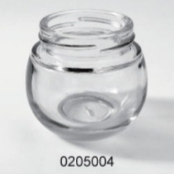 Clear Glass Food Jar - 0205004