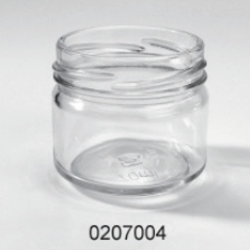 Clear Glass Food Jar - 0207004