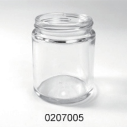 Clear Glass Food Jar - 0207005