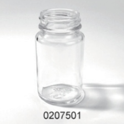 Clear Glass Food Jar - 0207501