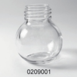 Clear Glass Food Jar - 0209001