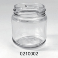 Clear Glass Food Jar - 0210002