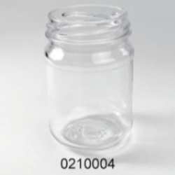 Clear Glass Food Jar - 0210004