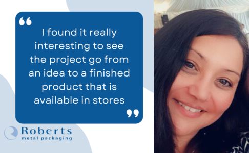Spotlight on Nicky Bentley, Sales and Marketing Assistant at Roberts Metal Packaging