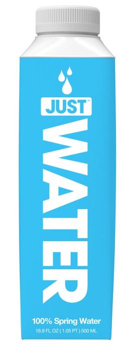 First Tetra Top carton bottle with bio-based plastic hits the market with JUST water
