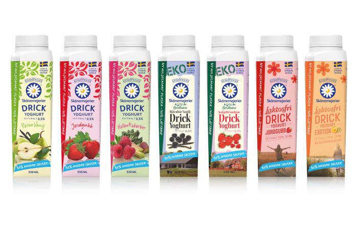Swedish drinking yoghurt switches to Tetra Pak’s new carton bottle