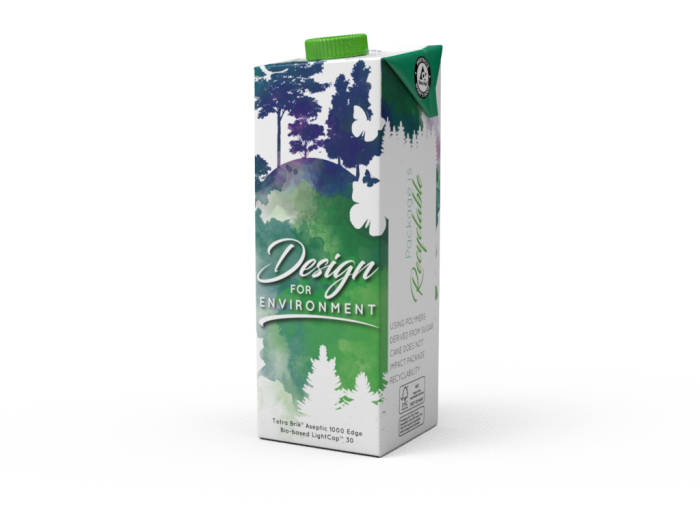 Tetra Pak gets closer to fully renewable packaging goal with new aseptic carton