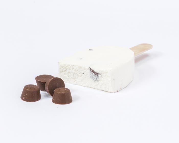 Tetra Pak Extrusion Wheel produces stick ice cream products with large inclusions at highest capacity ​