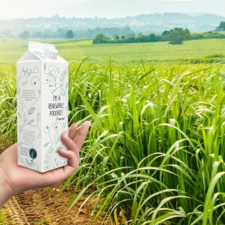 Tetra Pak becomes the first company in the food and beverage industry to offer packaging made with fully traceable plant-based polymers