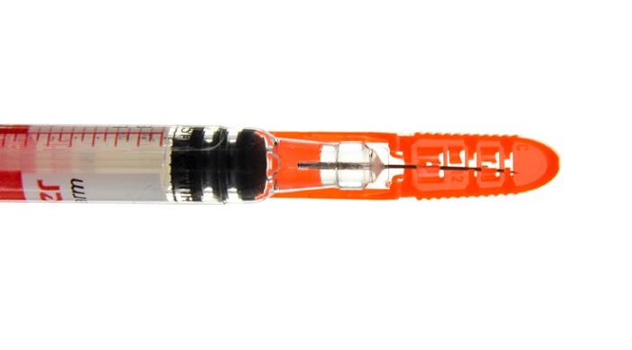 New Needle-Trap labeling system makes syringes safer