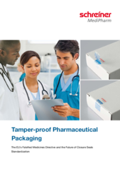 White Paper - Tamperproof Pharmaceutical Packaging