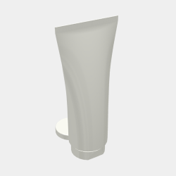 D40 one-piece tube with flip cap