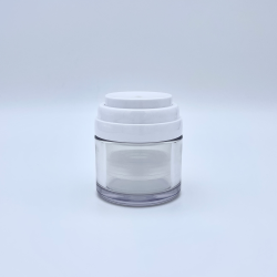 Samhwas 50g Airless Glass Refillable Jar
