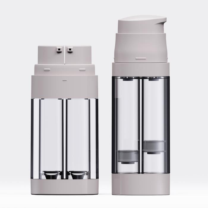 Twin Chamber Beauty & Cosmetic Bottles