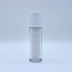 50ml Airless Glass Refillable Bottle