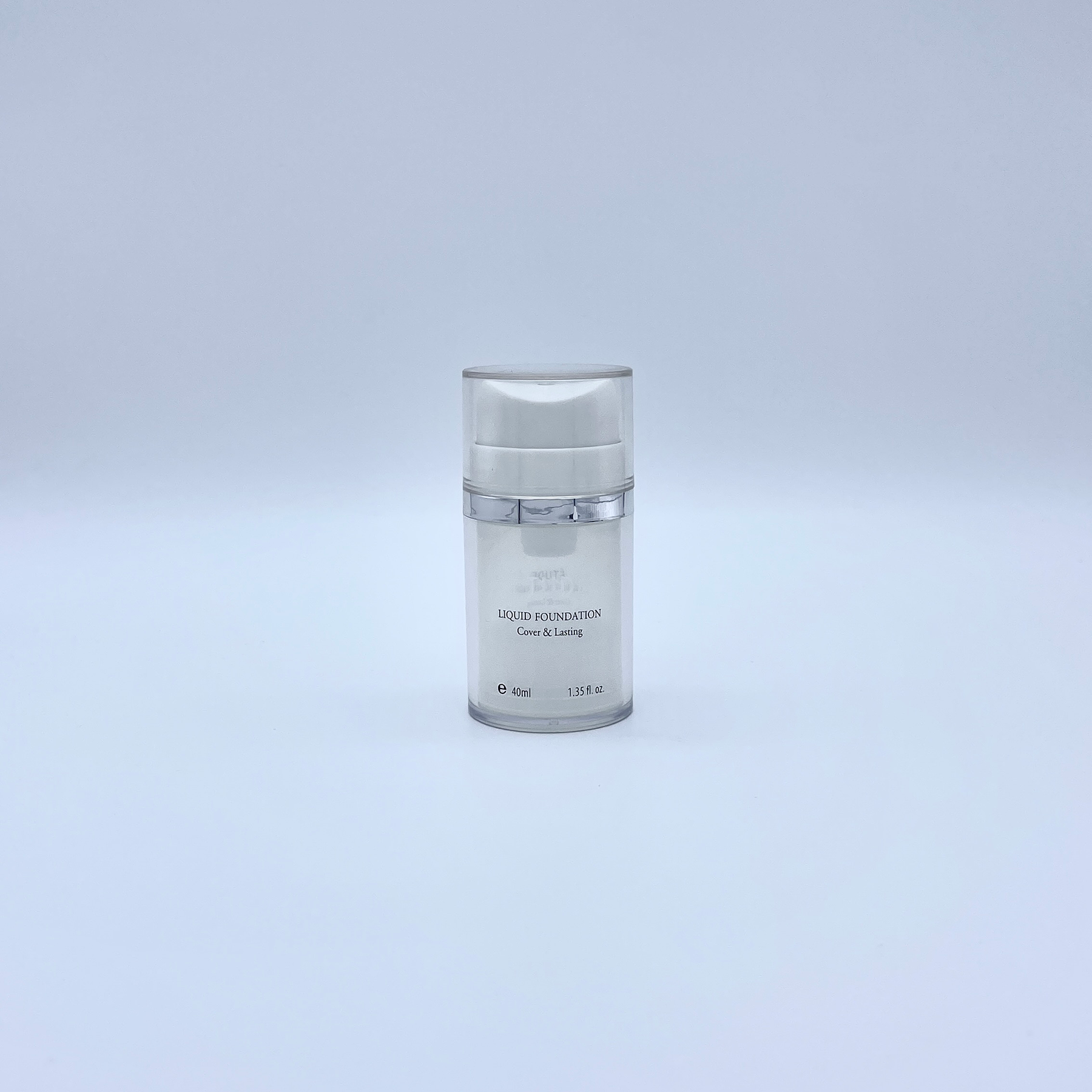 40ml Airless Double Wall Bottle_Press Nozzle CD40