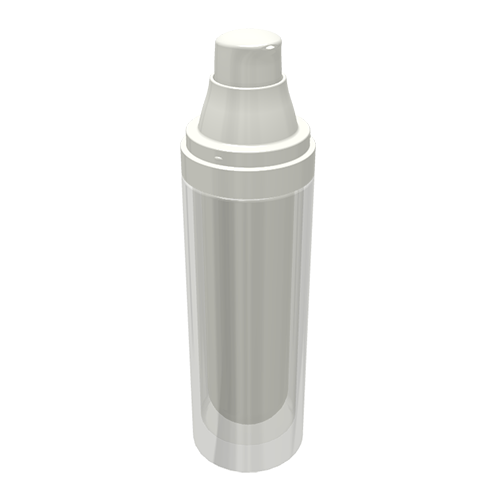 50ml Refillable Airless Glass Bottle