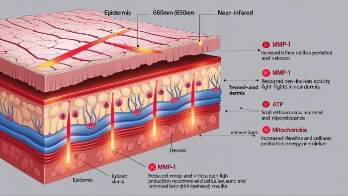 Red Light-Integrated Skincare Applicators for Advanced Sun Care Repair
