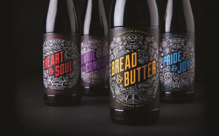 Vocation chooses eye-catching bottle from Beatson Clark