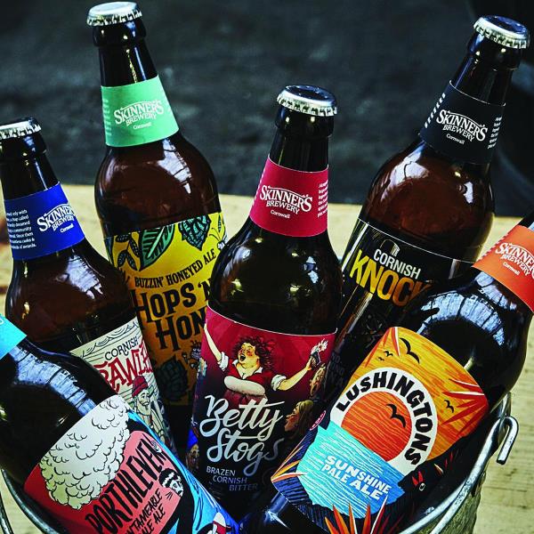 Beatson Clark supplies bottles and crowns for Skinners