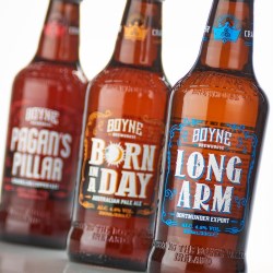 Beatson bottles for Boyne Brewhouse