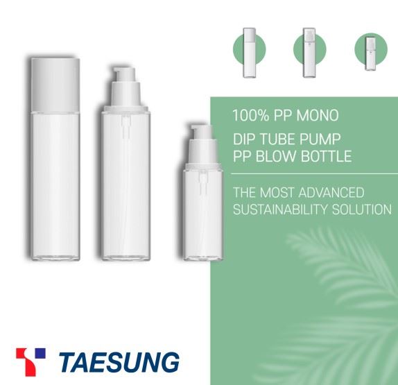 Sustainability Range: 100% PP Mono Dip Tube and Blow Bottle
