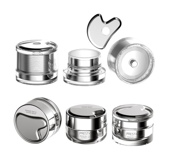 Gua Sha Applicator Skin Care Jars