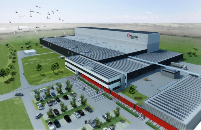 Schur is building Europes most modern folding box plant