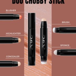 Duo chubby stick is ideal for cosmetics