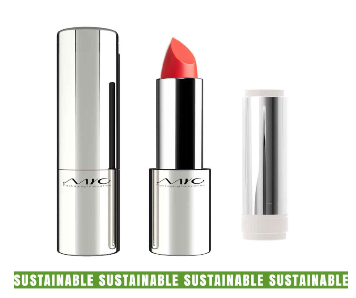 Round Magnetic Refillable Aluminum Lipstick - LS8804H-3