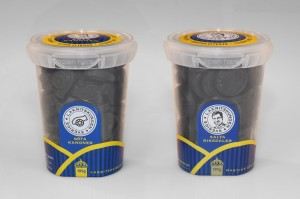 Lakritskungen: “Royal” liquorice in Cittycups