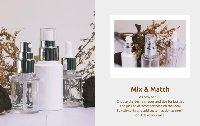 EPOPACKs Mix and Match System- Creating Unique Packaging Combinations