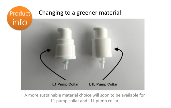Sustainability upgrade for Epopacks L1, L1L pump collars