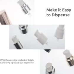 Easy dispensing with innovative upspring system pumps