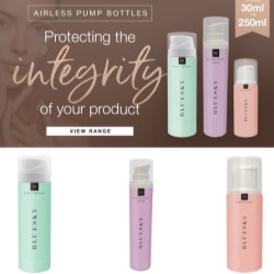 Airless Packaging Brings Practicality, Elegance and Quality