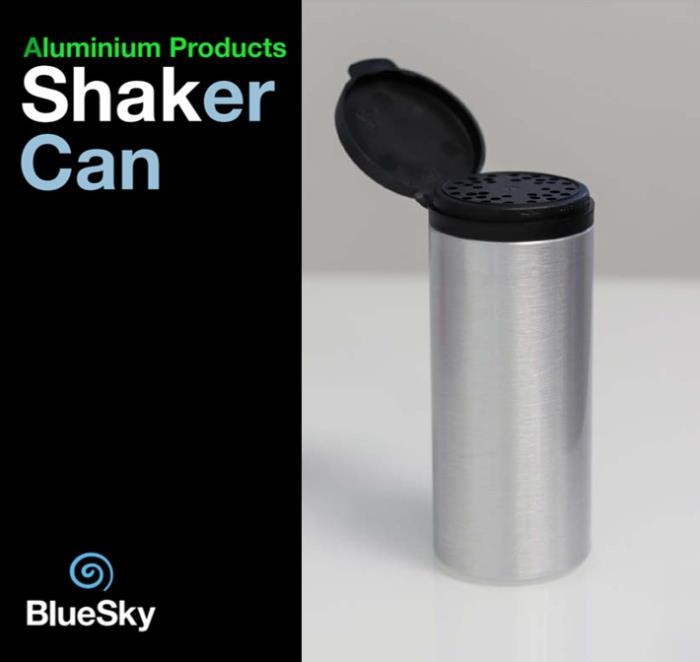 The Aluminium Shaker Can: Sustainable Packaging for Dry Formulations Now In Stock