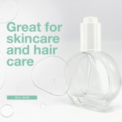 The 50ml Clear Glass Round Dropper Bottle