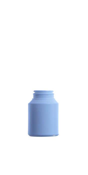 150ml White HDPE Duma Standard Container, 43mm Neck