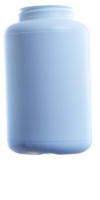 3L White HDPE Duma Standard Container, 95mm Neck
