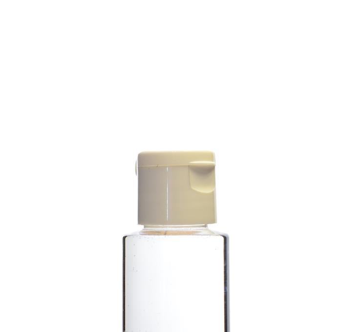 18/415 White PP Smooth Flip Top, 2.4mm Orifice