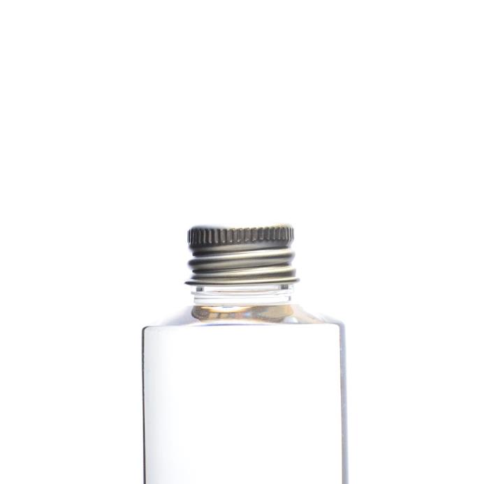 20/410 Brushed Aluminium Ribbed Screw Cap, EPE Lined