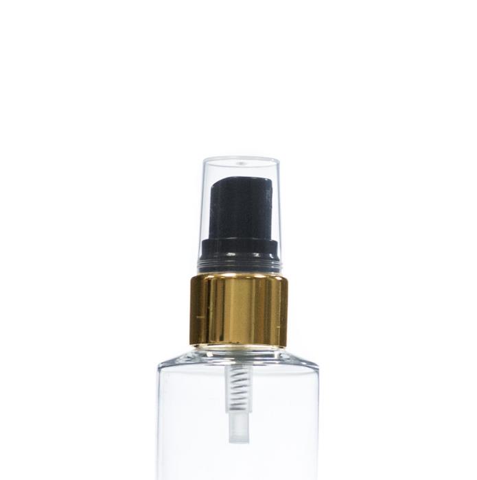 20/410 Black Atomiser with Gloss Gold Collar, Diptube 135mm FBOG