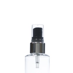 20/410 Black Atomiser with Gloss Silver Collar, Diptube 135mm FBOG