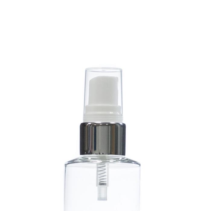 20/410 White Atomiser with Gloss Silver Collar, Diptube 135mm FBOG
