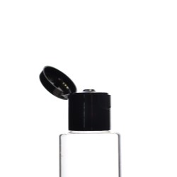 20/415 Black PP Smooth Flip Top, 2.8mm Orifice