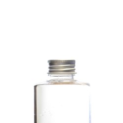 24/410 Brushed Aluminium Ribbed Screw Cap, EPE Lined