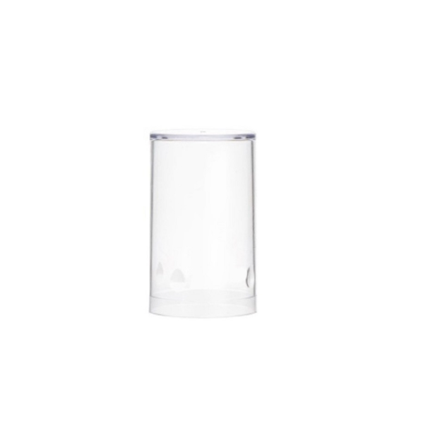 24/410 Clear SAN AB 285 Flat Overcap