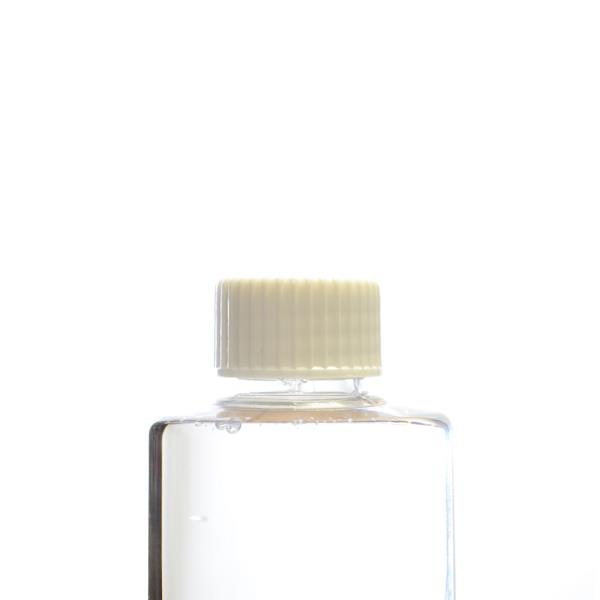 24/410 White PP Ribbed Screw Cap, EPE Lined