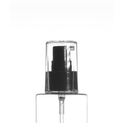 24/410 Black Smooth Treatment Pump with Overcap, Diptube 210mm FBOG